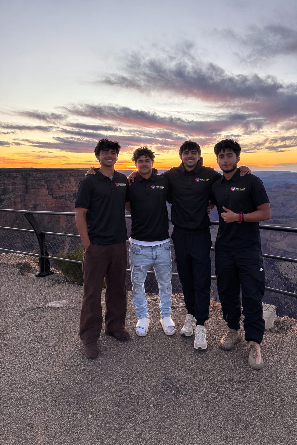 Pure Clean Exterior Services team